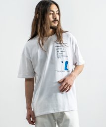 Rocky Monroe(ロッキーモンロー)/MARK GONZALES マークゴンザレス Tシャツ メンズ レディース 半袖 カジュアル ストリート ビッグシルエット 綿 コットン プリント ロゴ イラス/ホワイト系3