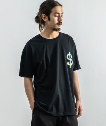 Rocky Monroe(ロッキーモンロー)/MARK GONZALES マークゴンザレス Tシャツ メンズ レディース 半袖 カジュアル ストリート ビッグシルエット 綿 コットン プリント ロゴ イラス/ブラック系2