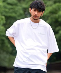 CavariA/CavariA 箔フォトプリントビッグシルエットTシャツ メンズ ブランド オシャレ 大人 大きいサイズ 箔 フォトプリント ビッグシルエット 半袖Tシャツ ト/503321289