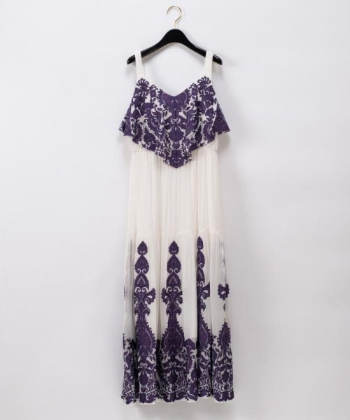 セール アラベスク刺繍ロングワンピース グレースコンチネンタル Grace Continental Magaseek