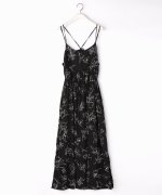 30%OFF！＜マガシーク＞ １７９／ＷＧ ニコルクラブ 大花柄キャミワンピース レディース 39チャコールグレー 38（M） 179/WG NICOLE CLUB】 セール開催中】画像