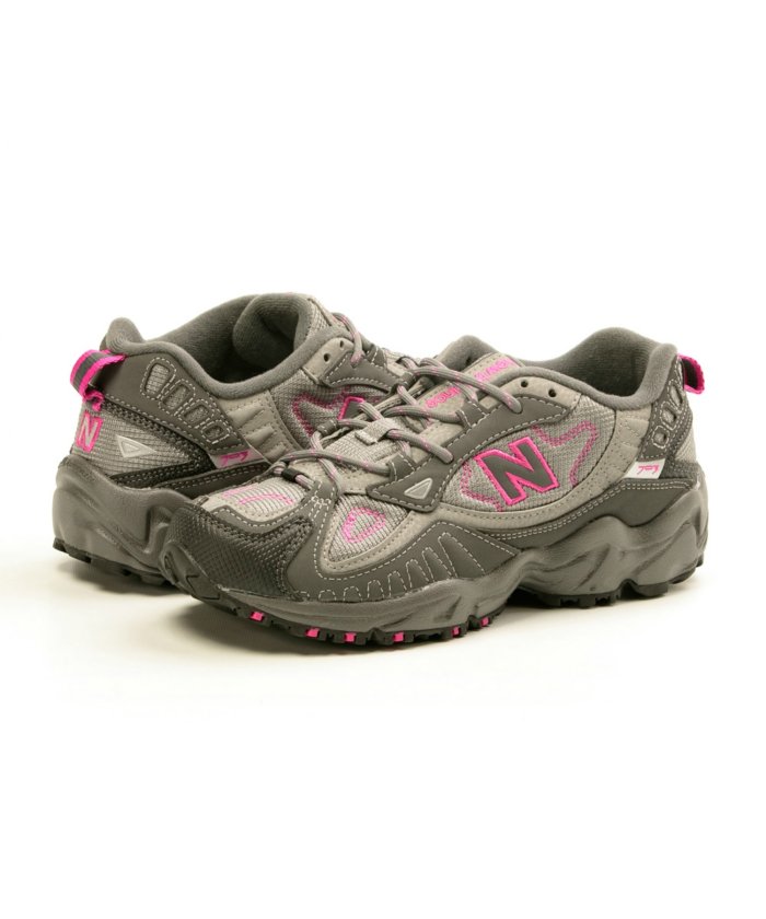 10%OFF！＜マガシーク＞ フットプレイス ニューバランス NewBalance レディース トレイルランニング スニーカー シューズ 靴 ブラック アウトドア NB−WL703 レディース グレー 24.5cm FOOT PLACE】 セール開催中】