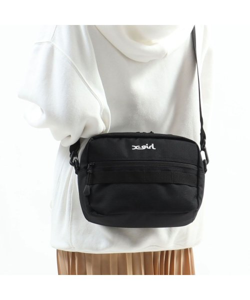 X Girl バッグ Mills Logo Adventure Shoulder Bag ショルダー 撥水 エックスガール X Girl Magaseek