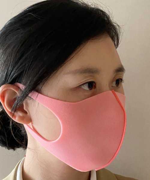 aimoha(aimoha（アイモハ）)/洗える ポリウレタン マスク 4枚セット/ピンク