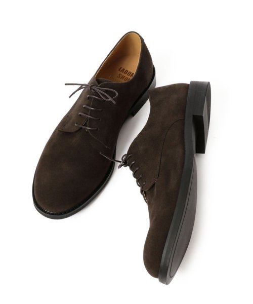 Ships Any別注 Laborer Shoes Watersparkle フェイクスエード プレーントゥ Wp シップス エニィ メンズ Ships Any Mens Magaseek