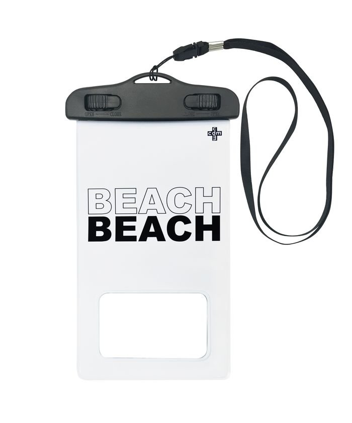 セール 防水ポーチ シーディーエム Cdm Beach ホワイト Iphone Xperia Galaxy 多機種対応 スマホケース エムファクトリー Mーfactory Magaseek