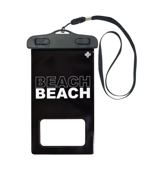 防水ポーチ シーディーエム cdm BEACH ブラック iphone xperia galaxy 多機種対応 スマホケース(503326076)  シーディーエム(cdm) MAGASEEK
