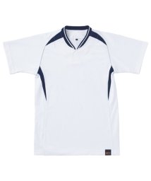 ZETT(ゼット)/JRプルオーバーベースボールシャツ/ホワイト系2