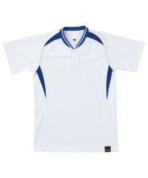 ZETT(ゼット)/JRプルオーバーベースボールシャツ/ホワイト系1