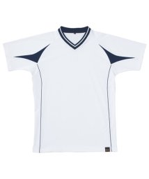 ZETT(ゼット)/Vネックベースボールシャツ/ホワイト系2