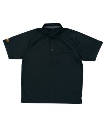 ZETT(ゼット)/ベースボールポロシャツ/ブラック