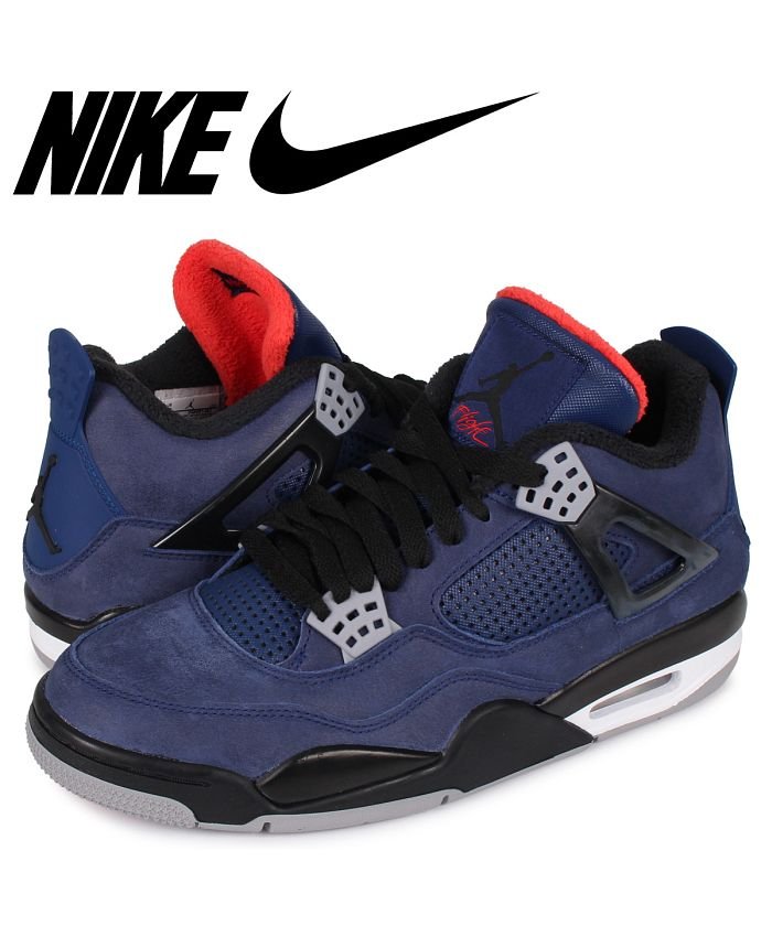 Nike Air Jordan 4 Retro Wntr ナイキ エアジョーダン 4 レトロ ウィンター スニーカー メンズ ネイビー Cq9597 401 ナイキ Nike Magaseek