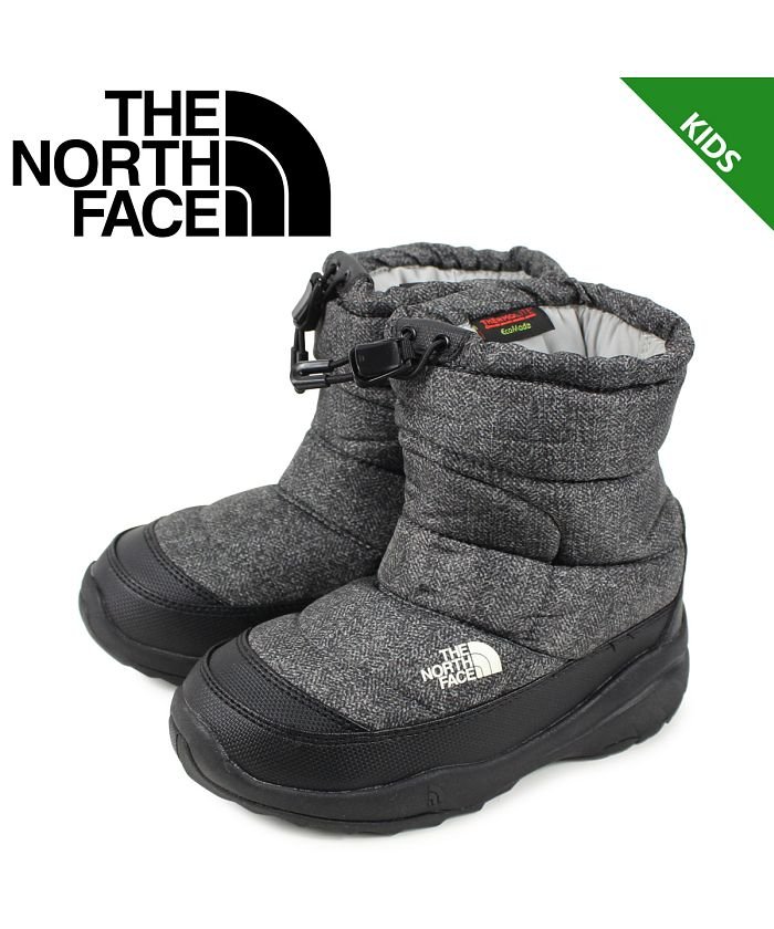  スニークオンラインショップ ノースフェイス THE NORTH FACE ヌプシ ブーティー ウォータープルーフ ブーツ キッズ K NUPTSE BOOTIE WP チャコール グレー ユニセックス その他 17 SNEAK ONLINE SHOP】