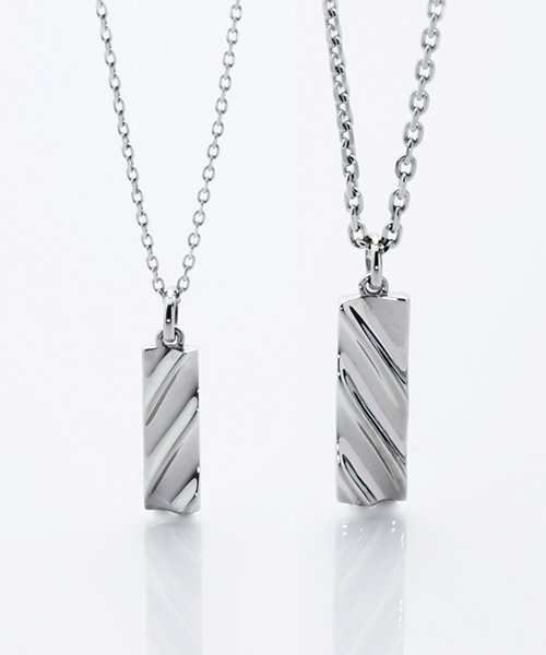 Lhme Web限定 ダイバーシティペアネックレス サージカルステンレス Lhme Lhme Magaseek