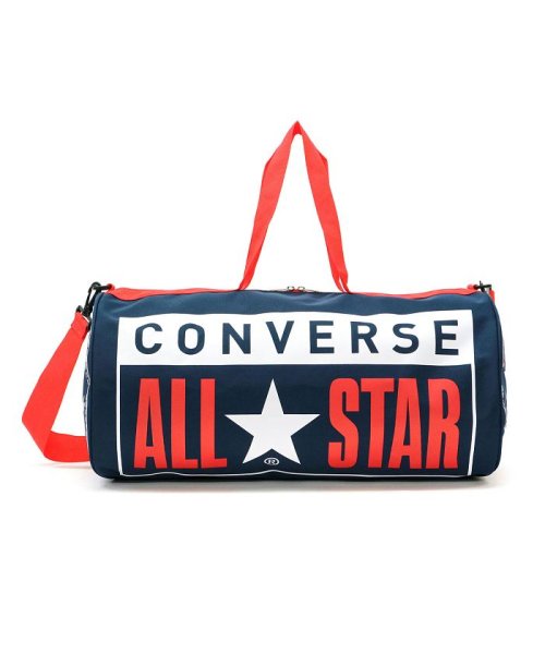 CONVERSE(コンバース)/コンバース ボストンバック CONVERSE ドラムバッグ 2WAY All Star Printed Drum Bag L ショルダー 14617400/ネイビー