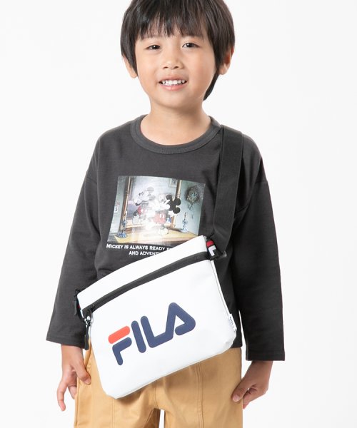 FILA(フィラ)/FILAサコッシュ/ホワイト