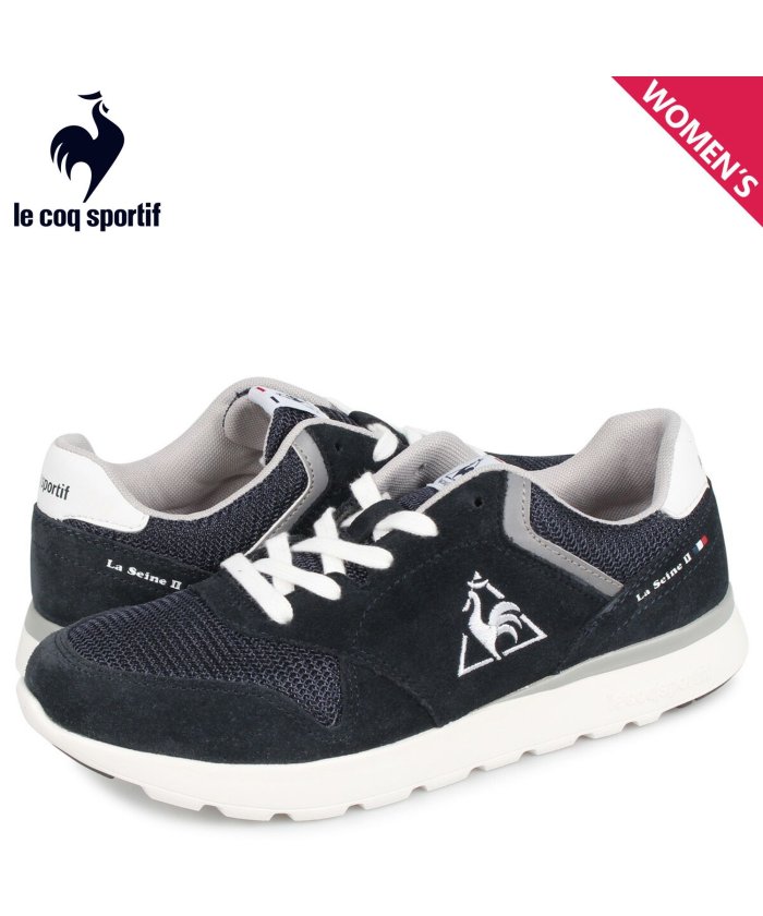  スニークオンラインショップ ルコック スポルティフ le coq sportif LA セーヌ 2 ワイド スニーカー レディース LA SEINE 2 WIDE ネイビー QL3PJC0 レディース その他 23 SNEAK ONLINE SHOP】