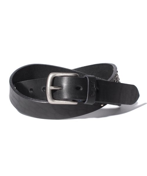 LEVI’S OUTLET(リーバイスアウトレット)/MIJ LEVIS STUD BELT/ブラック