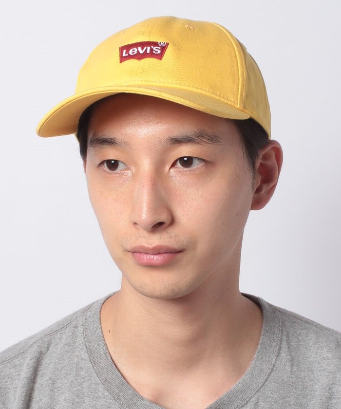 70%OFF！＜マガシーク＞ リーバイス アウトレット MID BATWING CAP メンズ イエロー OS LEVI'S OUTLET】 タイムセール開催中】