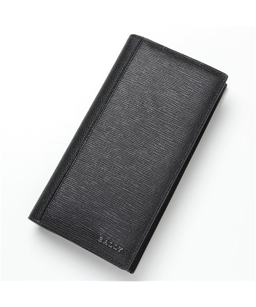 セール Bally バリー Baliro Bs Continental Wallet 二つ折り長財布 小銭入れあり レザー 00 Black メンズ バリー Bally Magaseek