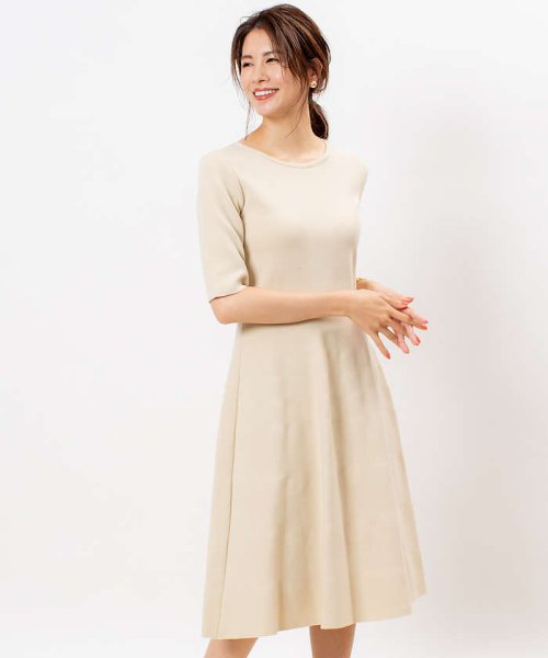 フレアニットワンピース ルージュヴィフラクレ Rouge Vif La Cle Magaseek