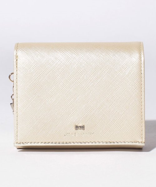 JILLSTUART(WALLET)(ジルスチュアート（ウォレット）)/プリズム　二つ折りウォレット/プラチナ