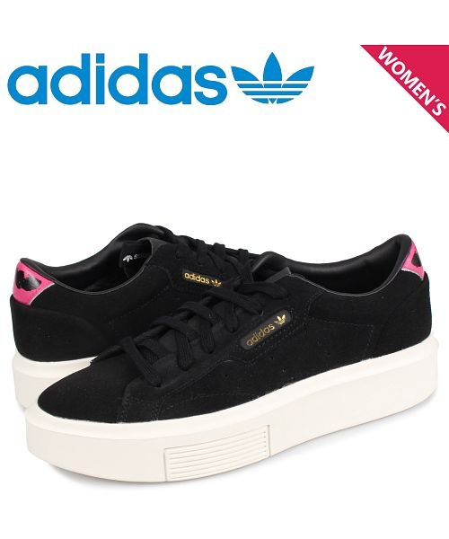 アディダス オリジナルス Adidas Originals スリーク スーパー スニーカー レディース 厚底 Sleek Super W ブラック 黒 Ef88 503003387 アディダス Adidas Magaseek