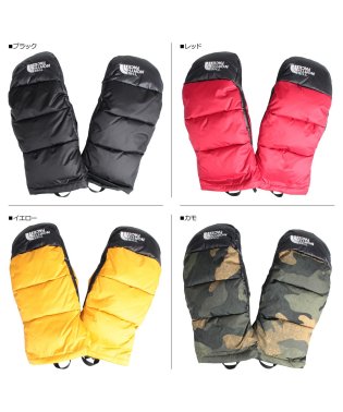 THE NORTH FACE/ノースフェイス THE NORTH FACE ヌプシ 手袋 グローブ メンズ NUPTSE MITT ブラック レッド イエロー カモ 黒 NF0A4SFZ [/503004691