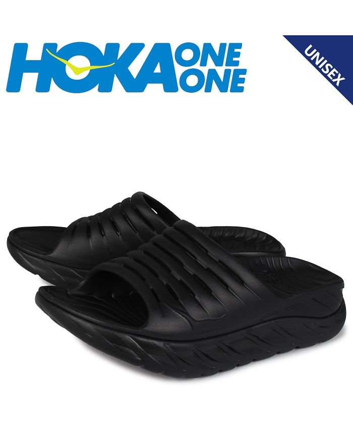 セール Hoka One One ホカオネオネ サンダル スライドサンダル オラ リカバリー メンズ レディース 厚底 Ora Recovery Slide ブラック ホカオネオネ Hokaoneone Magaseek