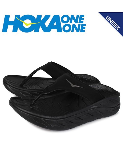 セール Hoka One One ホカオネオネ オラ リカバリー フリップ トングサンダル メンズ レディース 厚底 Ora Recovery Flip ブラック 黒 ホカオネオネ Hokaoneone Magaseek