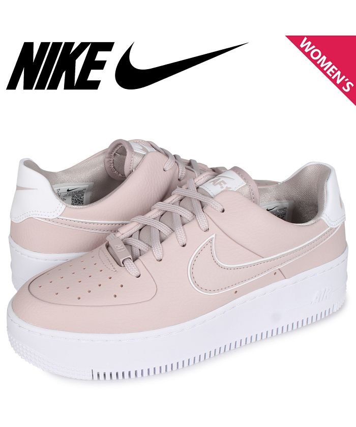 Nike Wmns Air Force 1 Sage Low ナイキ エアフォース1 スニーカー レディース 厚底 ピンク Cj1642 002 ナイキ Nike Magaseek