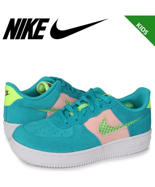 NIKE FORCE 1 LV8 3 PS ナイキ フォース1 スニーカー キッズ ブルー CJ4114－300'(503334731) | ナイキ( NIKE) - MAGASEEK