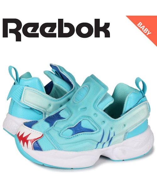 セール リーボック Reebok ポンプフューリー スニーカー スリッポン ベビー キッズ Versa Pump Fury Infant ブルー Eg6268 リーボック Reebok Magaseek