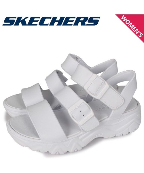 スケッチャーズ Skechers ディーライト サンダル スポーツサンダル レディース 厚底 Dlites 2 0 Style Icon ホワイト 白 1110 スケッチャーズ Skechers Magaseek