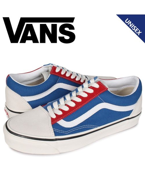 セール Vans ヴァンズ オールドスクール スニーカー メンズ レディース バンズ Old Skool 36 Dx ブルー Vn0a38g2xfn ヴァンズ Vans Magaseek