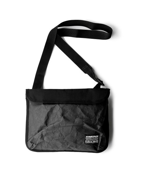 サコッシュ ショルダーバッグ レディース メンズ 斜め掛け 紙袋風 サコッシュバッグ Ipad ペットボトル エクレボ Exrevo Magaseek