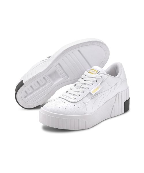 PUMA(プーマ)/ウィメンズ CALI ウェッジ スニーカー/PUMAWHITE-PUMABLACK