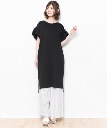 mili an deni/レディース ワンピース 綿100％ フリル袖 Tシャツワンピース カットソー/503339302