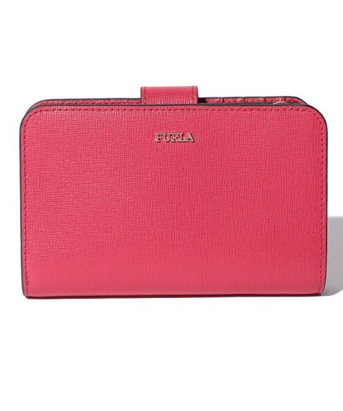 FURLA(フルラ)/フルラ 財布 FURLA PR85 B30 BABYLON M ZIP AROUND バビロン レディース 二つ折り財布 無地/レッド2