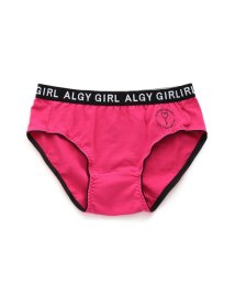 ALGY(アルジー)/キーサーチロゴゴムショーツ/ピンク