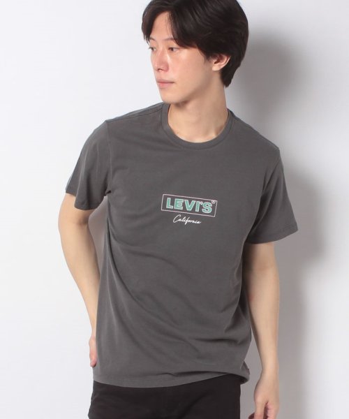 LEVI’S OUTLET(リーバイスアウトレット)/BOXTAB GRAPHIC TEE SSNL BOXTAB GARMENT D/ブラック