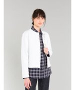 ＜マガシーク＞ アニエスベー M001 CARDIGAN カーディガンプレッション レディース ホワイト 1 agnes b.】