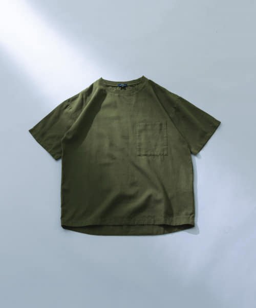 高機能リネンtシャツ 503345582 アイテムズアーバンリサーチ