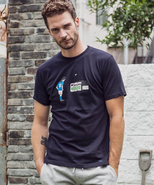 コラボ Soccer Junky バッジョpk Tシャツ メンズファッション 阪急百貨店公式通販 阪急 Men S Online Store