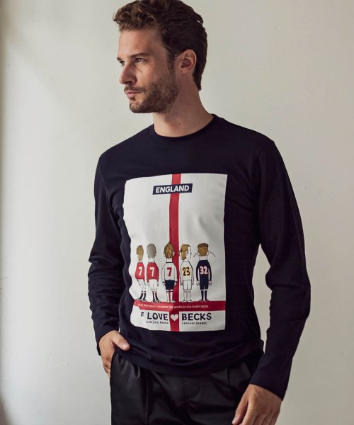 コラボ Soccer Junky ベッカムロングtシャツ メンズファッション 阪急百貨店公式通販 阪急 Men S Online Store