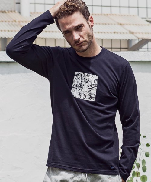 コラボ Soccer Junky アメコミ風ロングtシャツ メンズファッション 阪急百貨店公式通販 阪急 Men S Online Store コラボ Soccer Junky アメコミ風ロングtシャツ メンズファッション 阪急百貨店公式通販 阪急 Men S Online Store