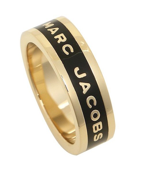  Marc Jacobs(マークジェイコブス)/マークジェイコブス リング アクセサリー レディース MARC JACOBS M0013515 062 ブラック ゴールド/ブラック1
