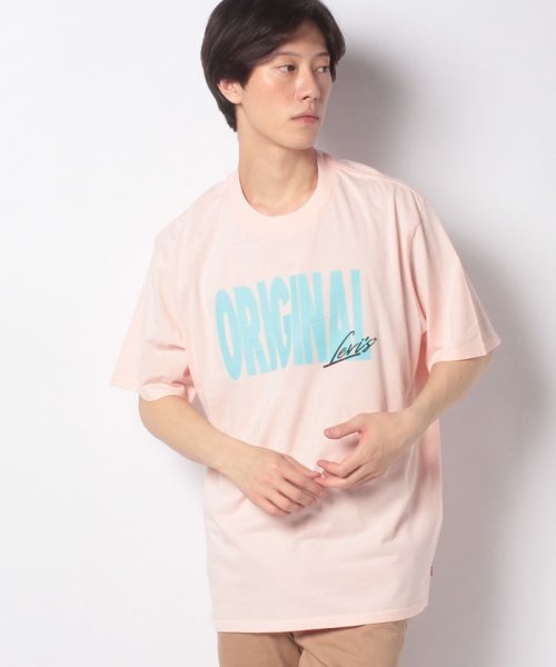 LEVI’S OUTLET(リーバイスアウトレット)/OVERSIZED GRAPHIC TEE ORIGINAL LEVI'S VE/レッド