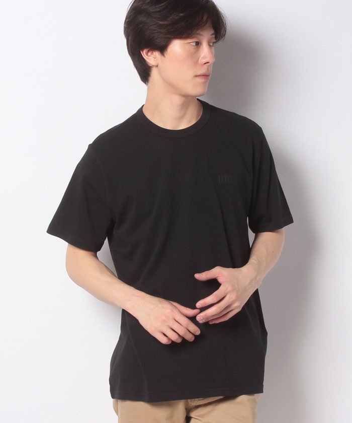 65%OFF！＜マガシーク＞ リーバイス アウトレット AUTHENTIC CREWNECK TEE MINERAL BLACK メンズ ブラック L LEVI'S OUTLET】 タイムセール開催中】