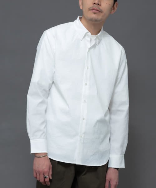 URBAN RESEARCH ROSSO(URBAN　RESEARCH　ROSSO（MEN）)/『XLサイズあり』丸井織物レギュラーシャツ/WHITE